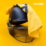 MASURI E Line Plus Titanium Cricket Helmet Navy - Senior