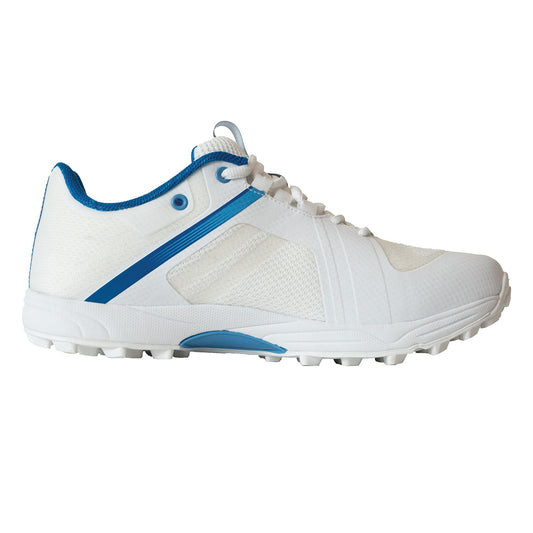 KOOKABURRA Pro 2.0 Rubber Cricket Shoes - White/Blue [Sizes US6-US14]