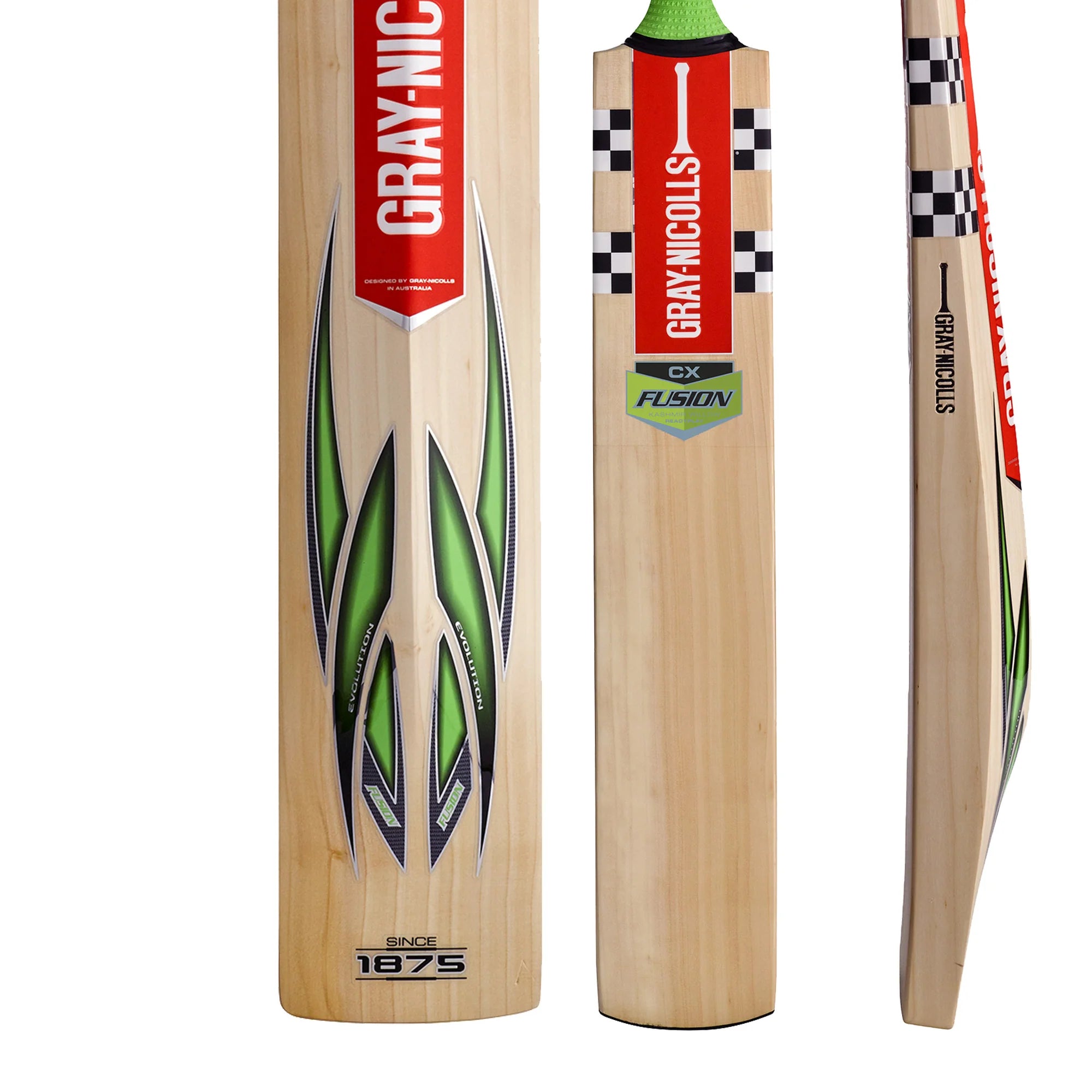 GRAY-NICOLLS GN Fusion CX Ready Play Kashmir Willow Bat '26/27 - Junior