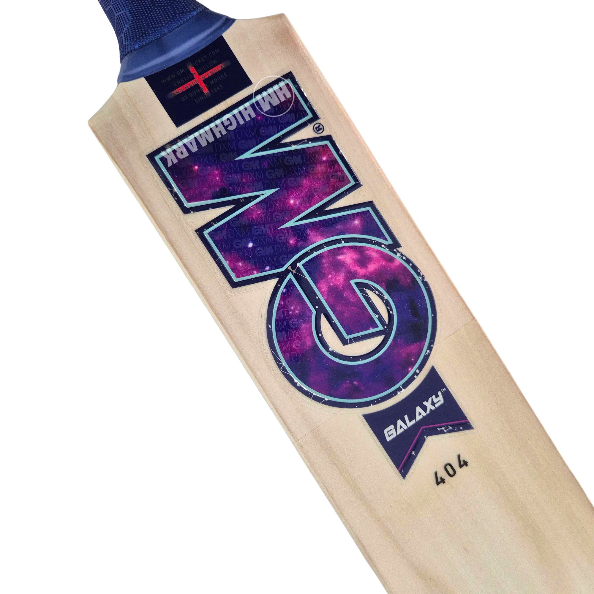 GUNN & MOORE GM Galaxy Signature L555 Grade 2 English Willow Cricket Bat '26/27 - Adult
