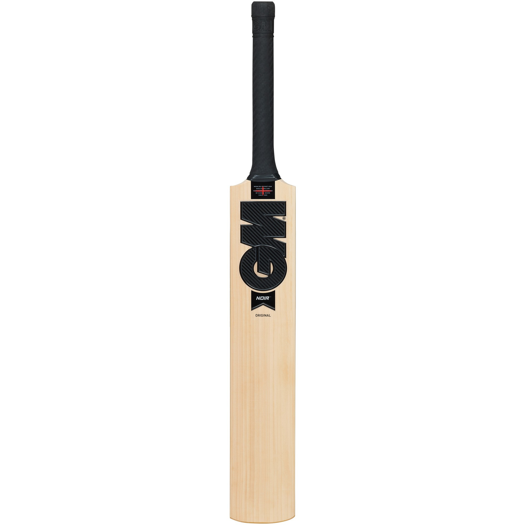 GUNN & MOORE GM Noir Original L555 Grade 1 English Willow Cricket Bat - Adult