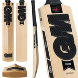 GUNN & MOORE GM Noir Original L555 Grade 1 English Willow Cricket Bat - Adult