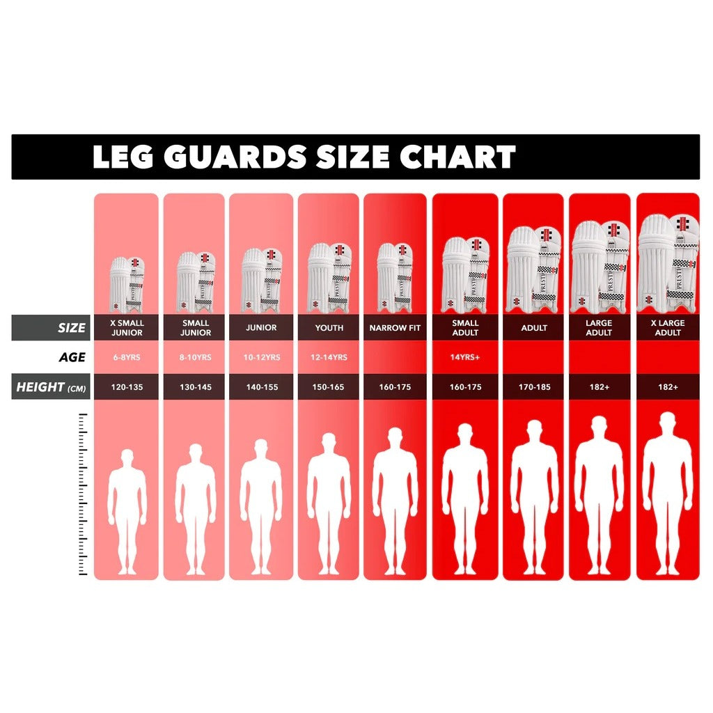 GRAY-NICOLLS GN 750 Wicket Keeping Leg Guards '25/26 [Sizes Small Junior - Adult]