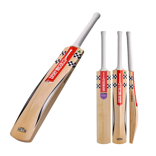 GRAY-NICOLLS GN Steel English Willow Cricket Bat '26/27 - Short Handle
