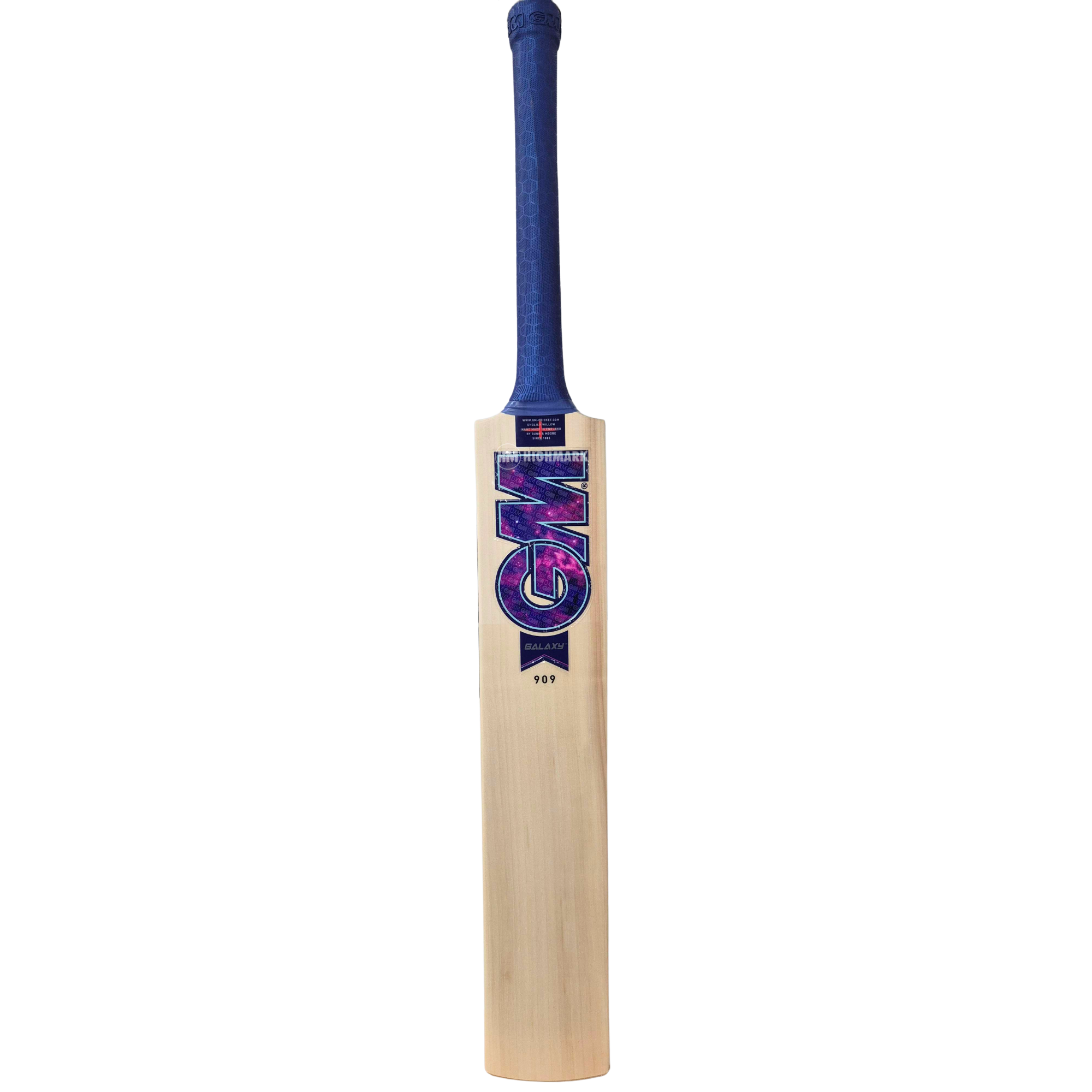 GUNN & MOORE GM Galaxy 909 L555 Grade 1 English Willow Cricket Bat '26/27 - Adult