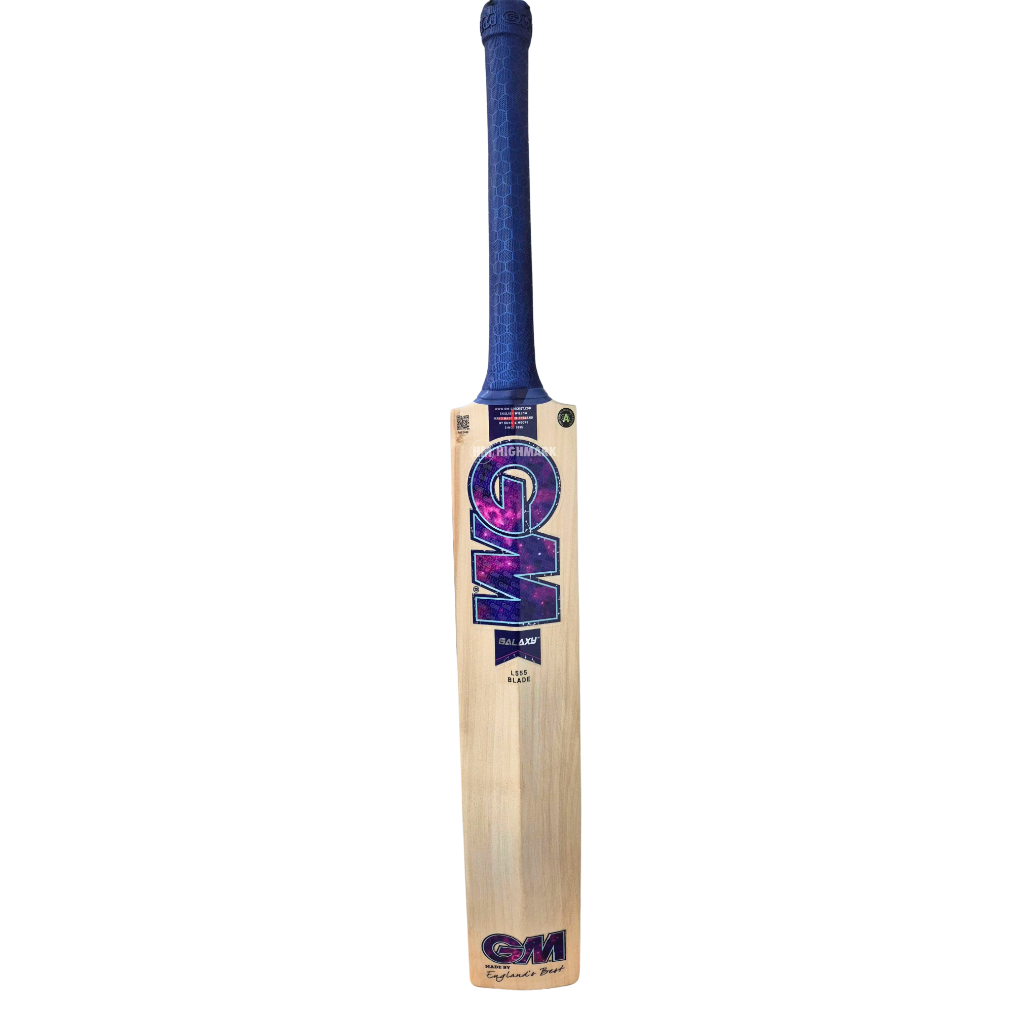GUNN & MOORE GM Galaxy 909 L555 Grade 1 English Willow Cricket Bat '26/27 - Adult