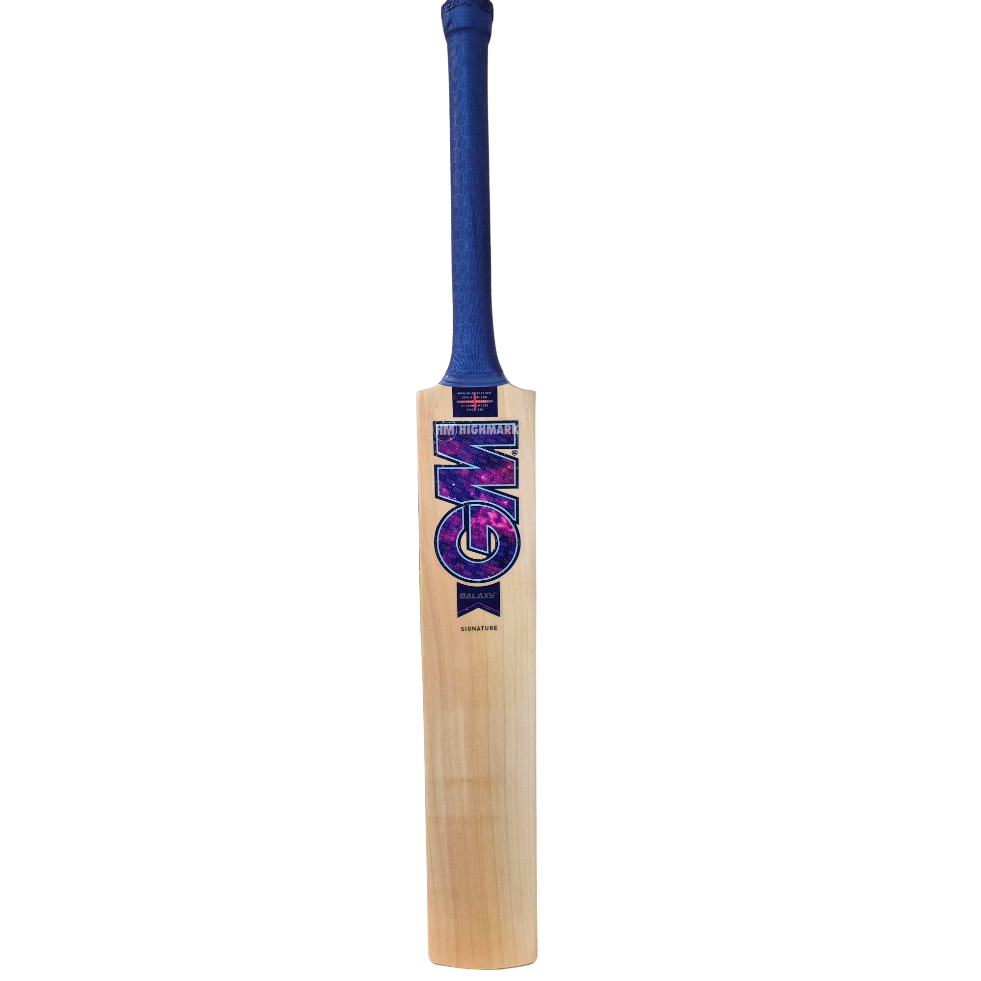 GUNN & MOORE GM Galaxy Signature L555 Grade 2 English Willow Cricket Bat '26/27 - Adult