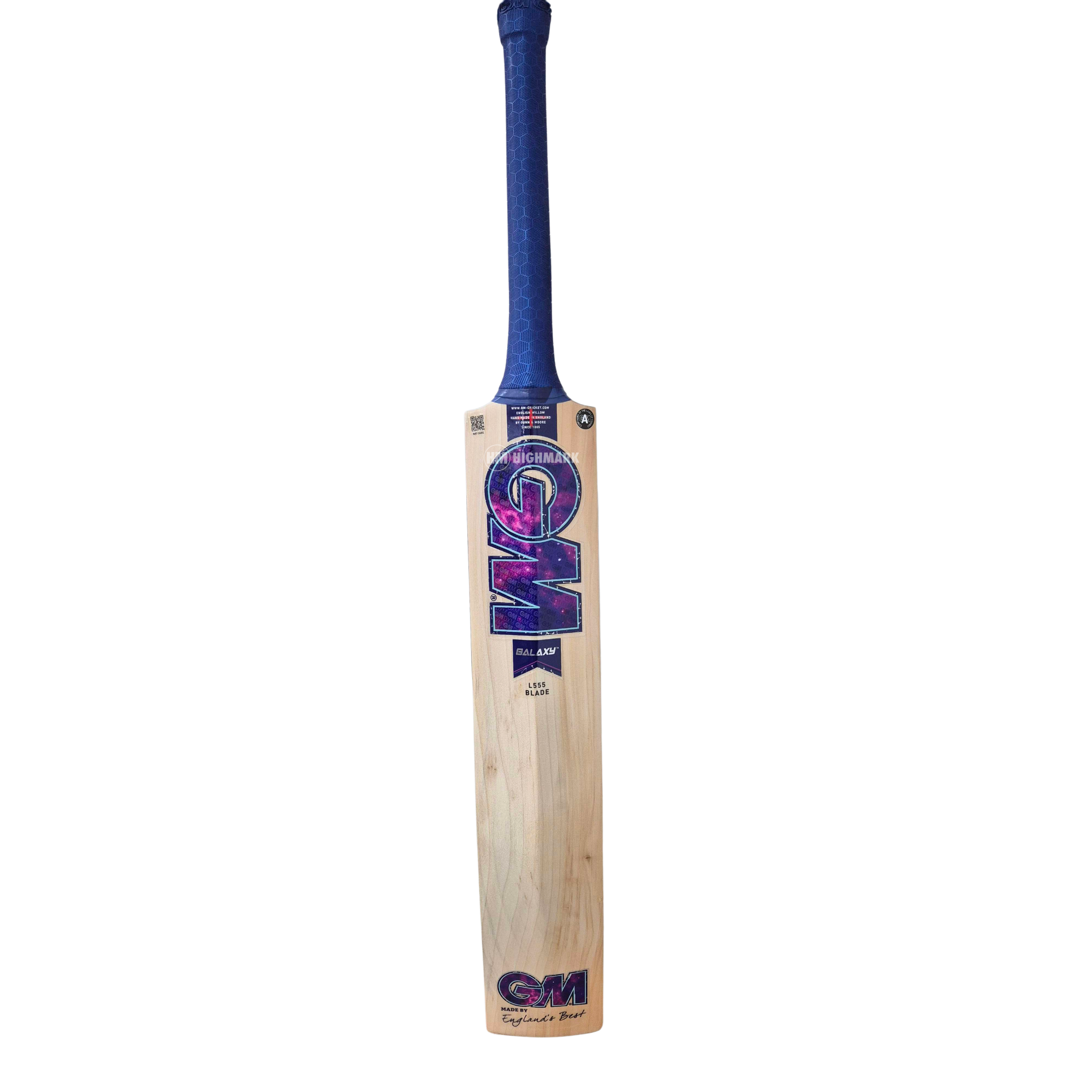 GUNN & MOORE GM Galaxy Signature L555 Grade 2 English Willow Cricket Bat '26/27 - Adult