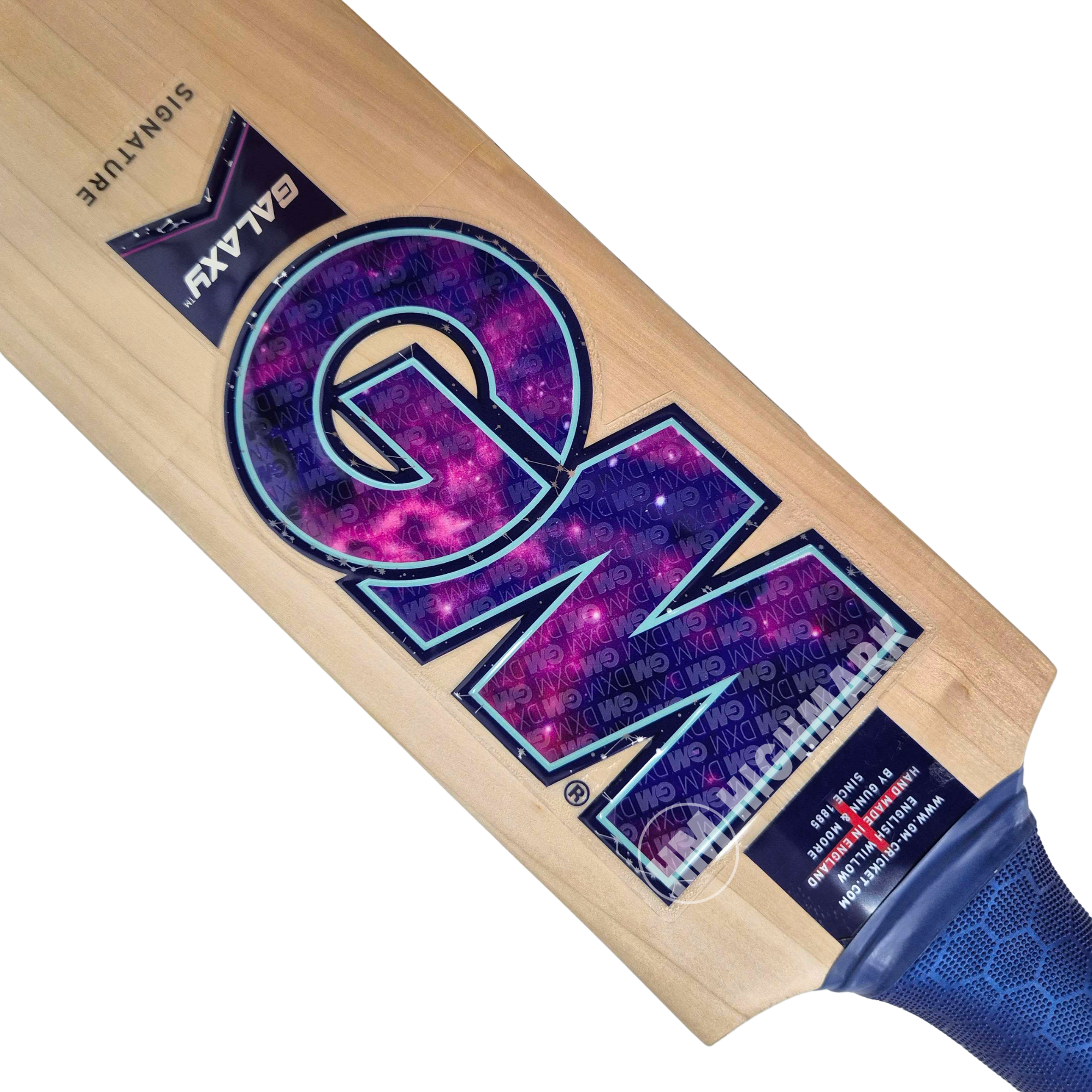 GUNN & MOORE GM Galaxy Signature L555 Grade 2 English Willow Cricket Bat '26/27 - Adult