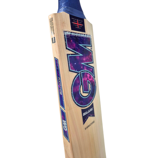 GUNN & MOORE GM Galaxy Signature L555 Grade 2 English Willow Cricket Bat '26/27 - Adult