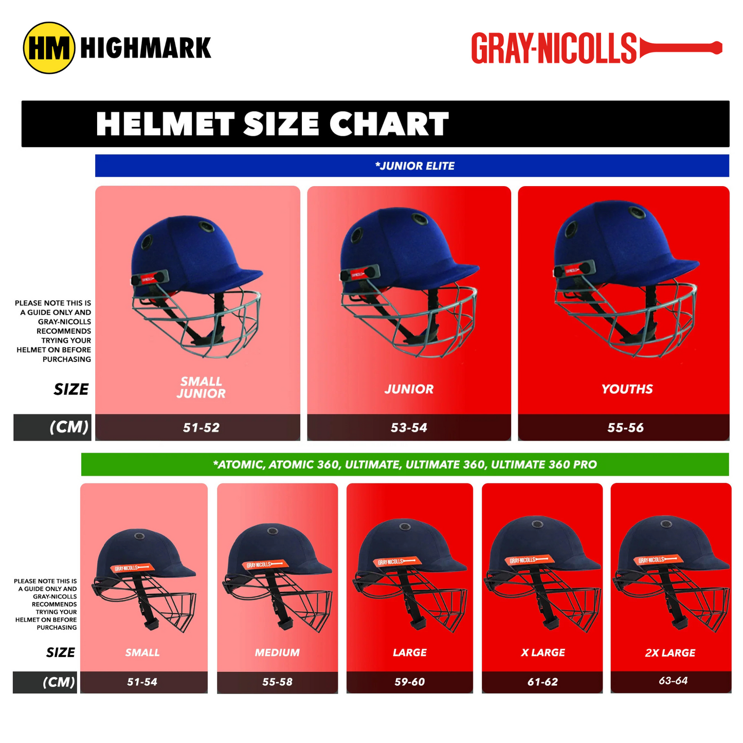 GRAY-NICOLLS GN Ultimate 360 Helmet - Navy [Sizes Small - 2XL]