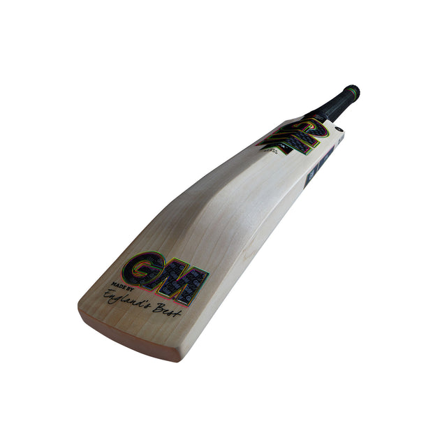 GUNN & MOORE GM Hypa 909 DXM L555 TTNOW Grade 1 English Willow Cricket Bat - Short Handle