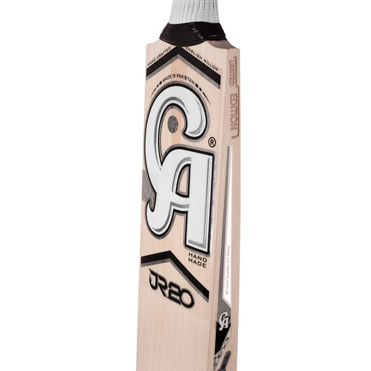 CA JR20 Limited Edition Grade 1 Premium English Willow Cricket Bat - Short Handle