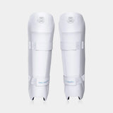 MOONWALKR Wicket Keeping Shin Guards - White [Sizes Youth - Adult]