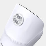 MOONWALKR Wicket Keeping Shin Guards - White [Sizes Youth - Adult]