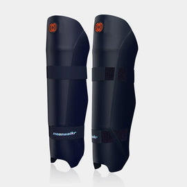 MOONWALKR Wicket Keeping Shin Guards - Navy [Sizes Youth - Adult]