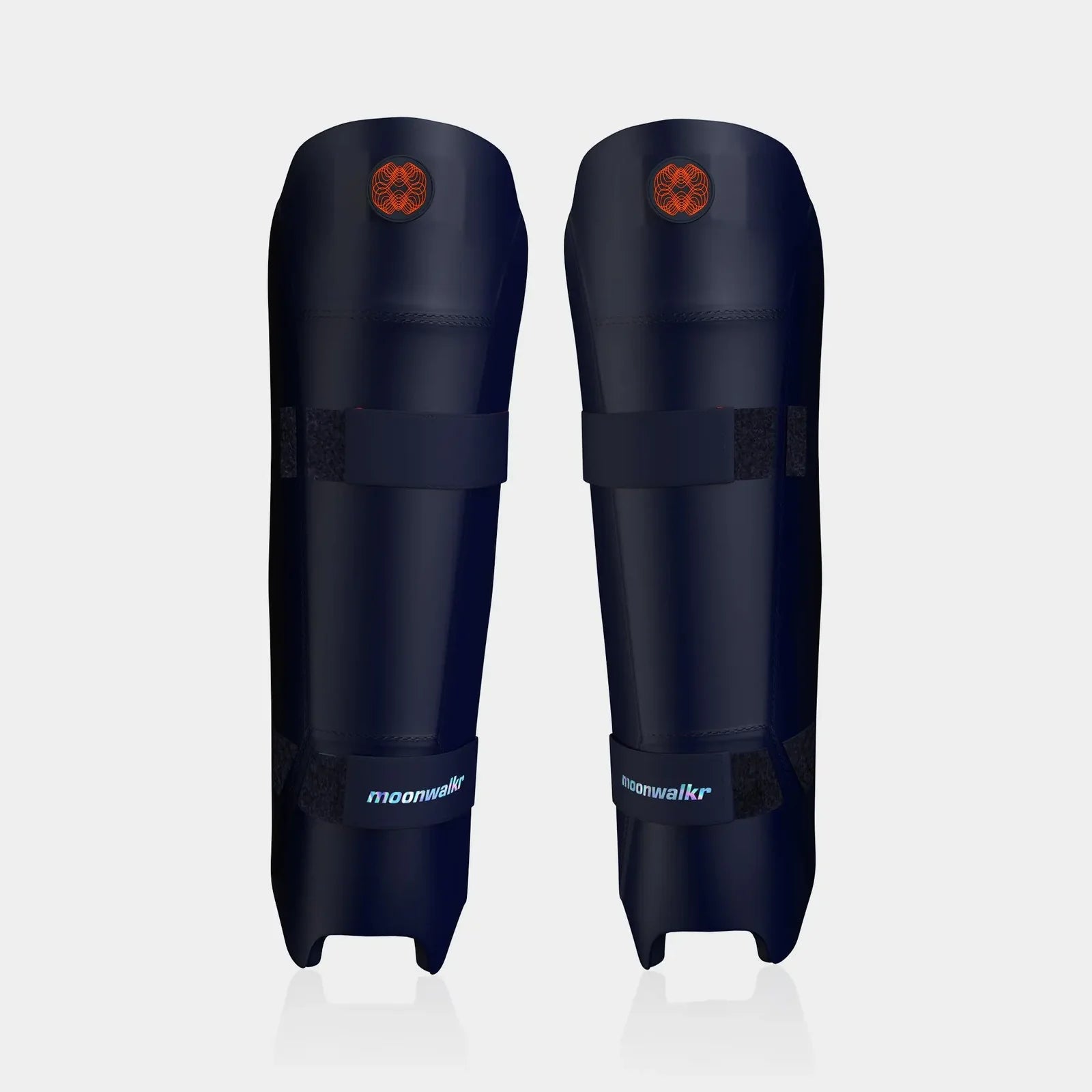 MOONWALKR Wicket Keeping Shin Guards - Navy [Sizes Youth - Adult]