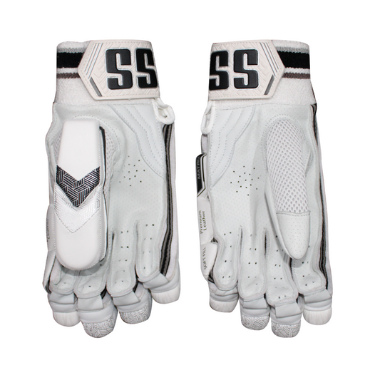 SS Matrix Batting Gloves White/Grey - Adult