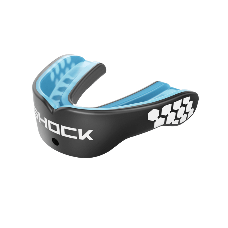 Shock Doctor GEL MAX POWER Mouthguard Black [Youth-Senior Sizes]