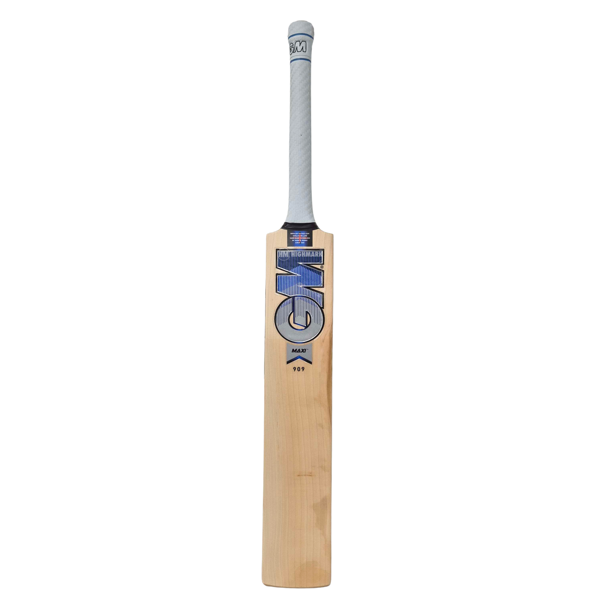GUNN & MOORE GM Maxi 909 L540 Grade 1 English Willow Cricket Bat '26/27 - Adult