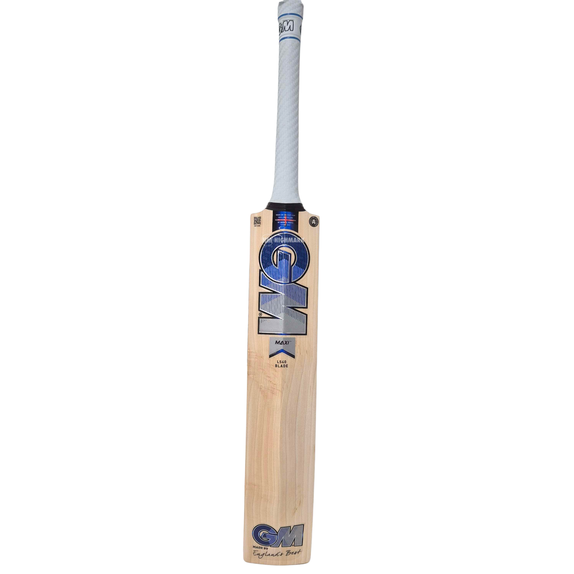 GUNN & MOORE GM Maxi Signature L540 Grade 1 English Willow Cricket Bat '26/27 - Adult