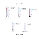 MOONWALKR 2.0 - Batting Leg Guards - White [Sizes X Small - X Large]