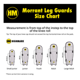 MORRANT Super Lite Ambidextrous Batting Leg Guards [Sizes Small Junior - Large Adult]