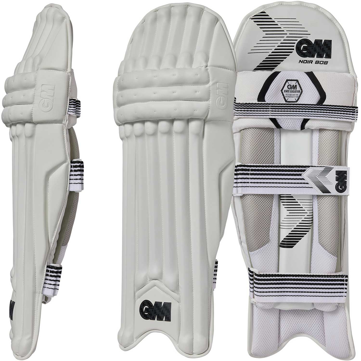GUNN & MOORE GM Noir 808 Batting Leg Guards '26/27