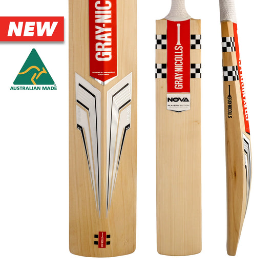 GRAY-NICOLLS GN Nova 3.0 Players Edition English Willow Cricket Bat - Short Handle