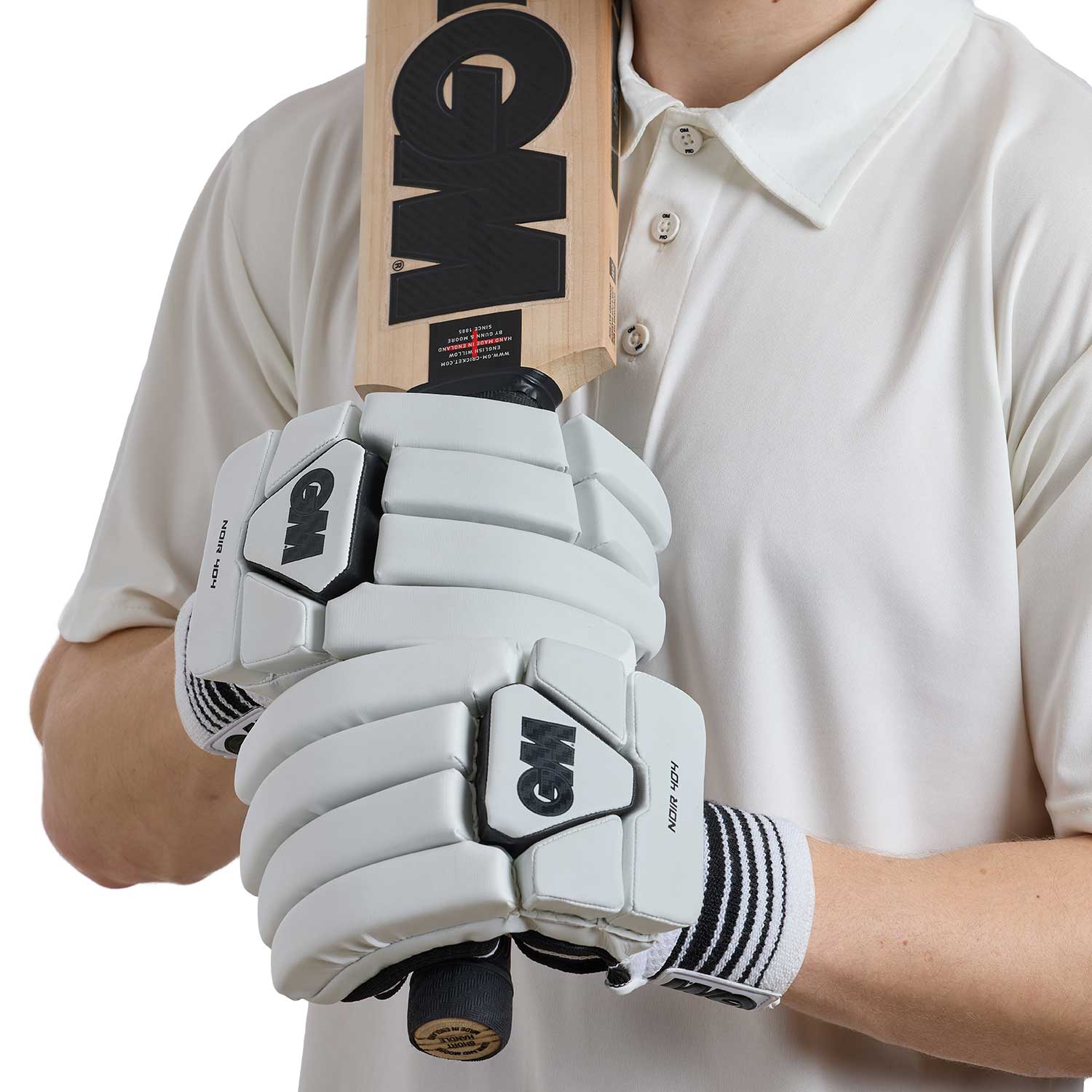GUNN & MOORE GM Noir 404 Batting Gloves '26/27