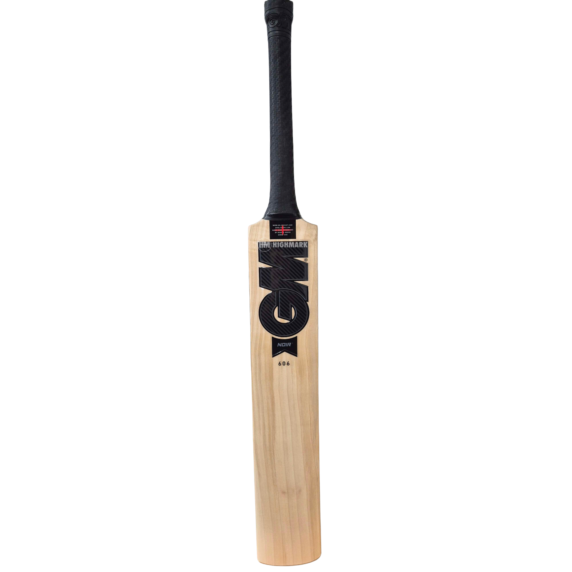 GUNN & MOORE GM Noir DELTA 606 L555 Grade 3 English Willow Cricket Bat '26/27 - Adult