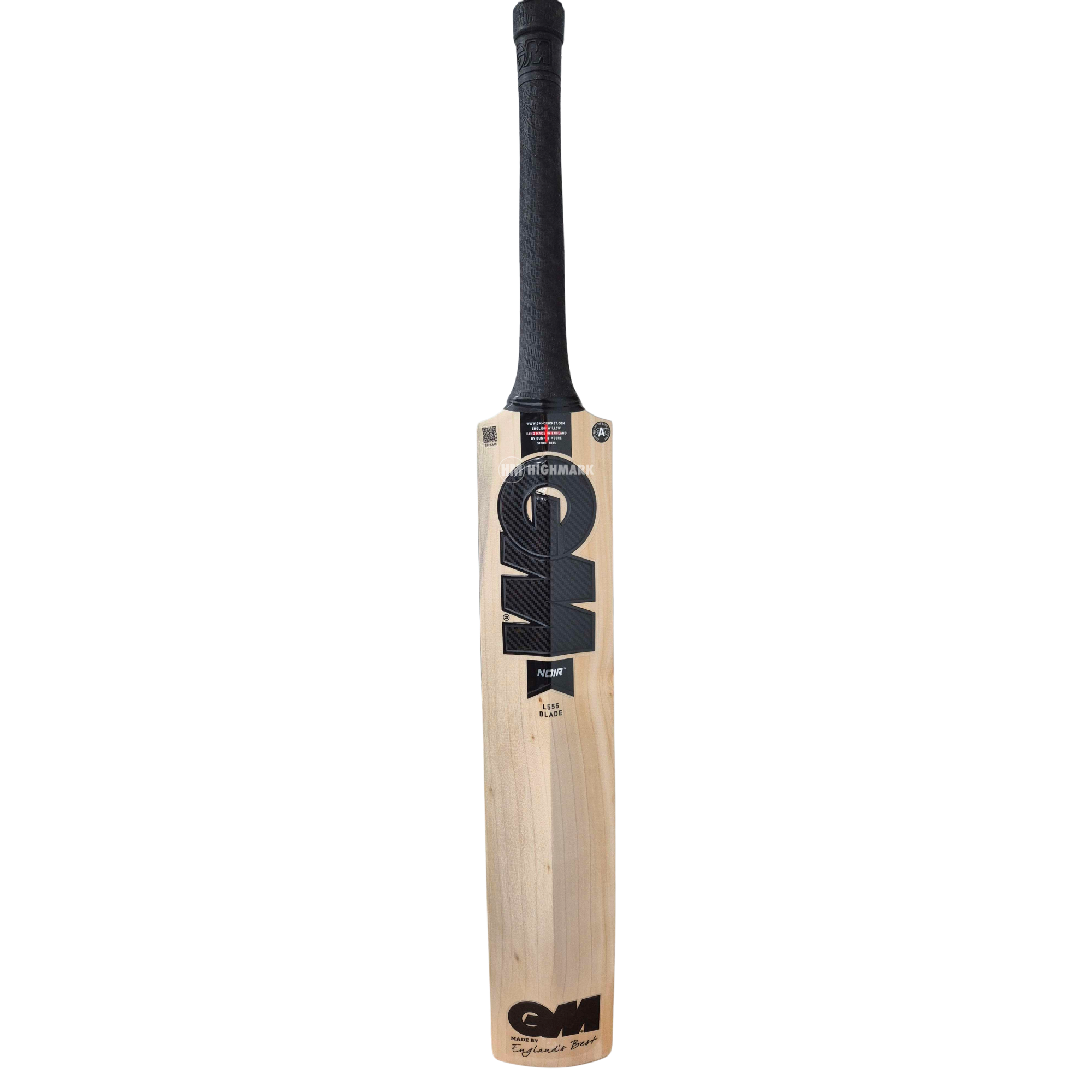 GUNN & MOORE GM Noir 808 L555 Grade 2 English Willow Cricket Bat '26/27 - Adult