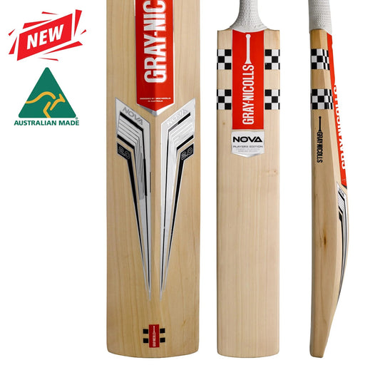 GRAY-NICOLLS GN Nova 2.0 Players Edition English Willow Cricket Bat - Short Handle