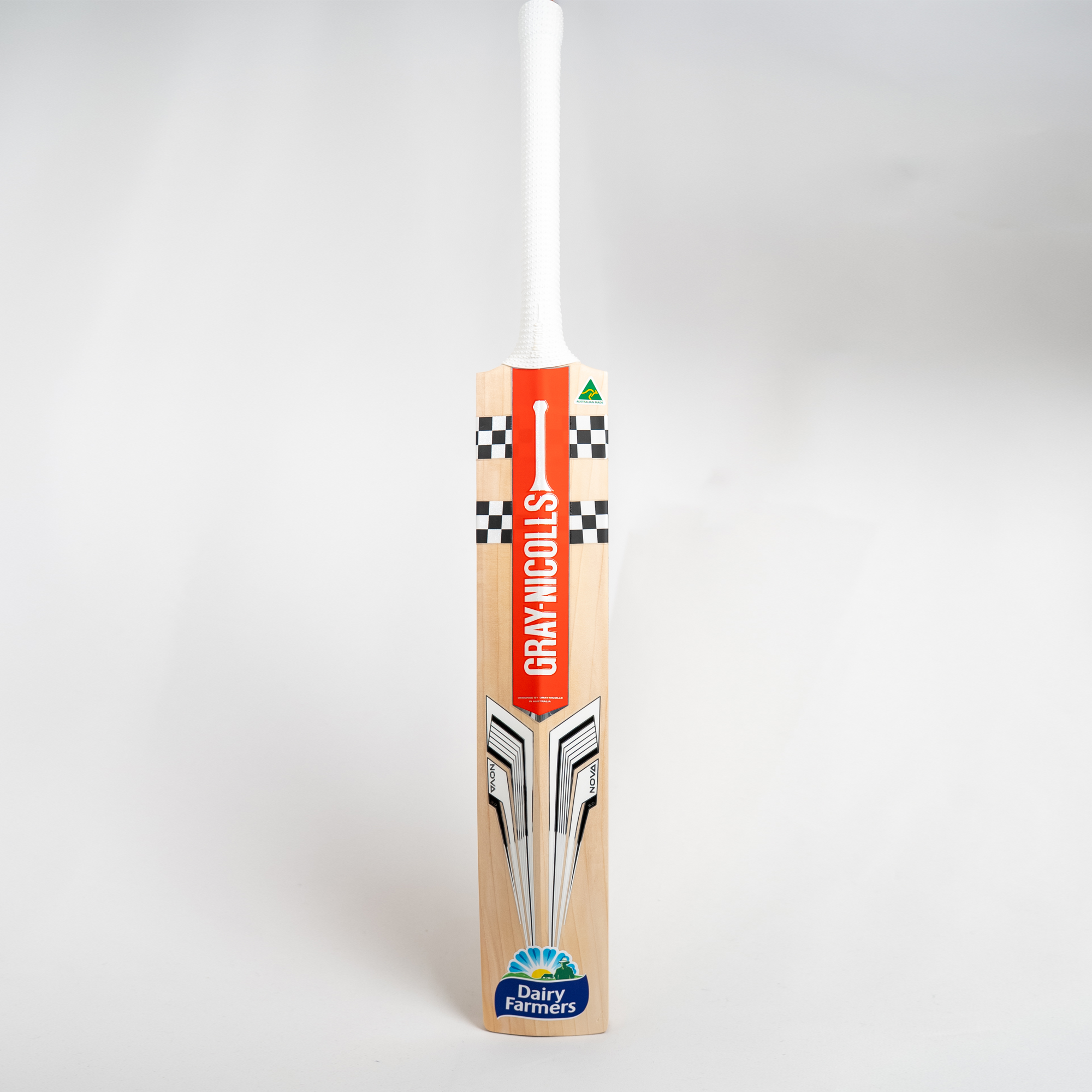 GRAY-NICOLLS GN Travis Head Nova TH123 Grade 1 English Willow Cricket Bat - Short Handle