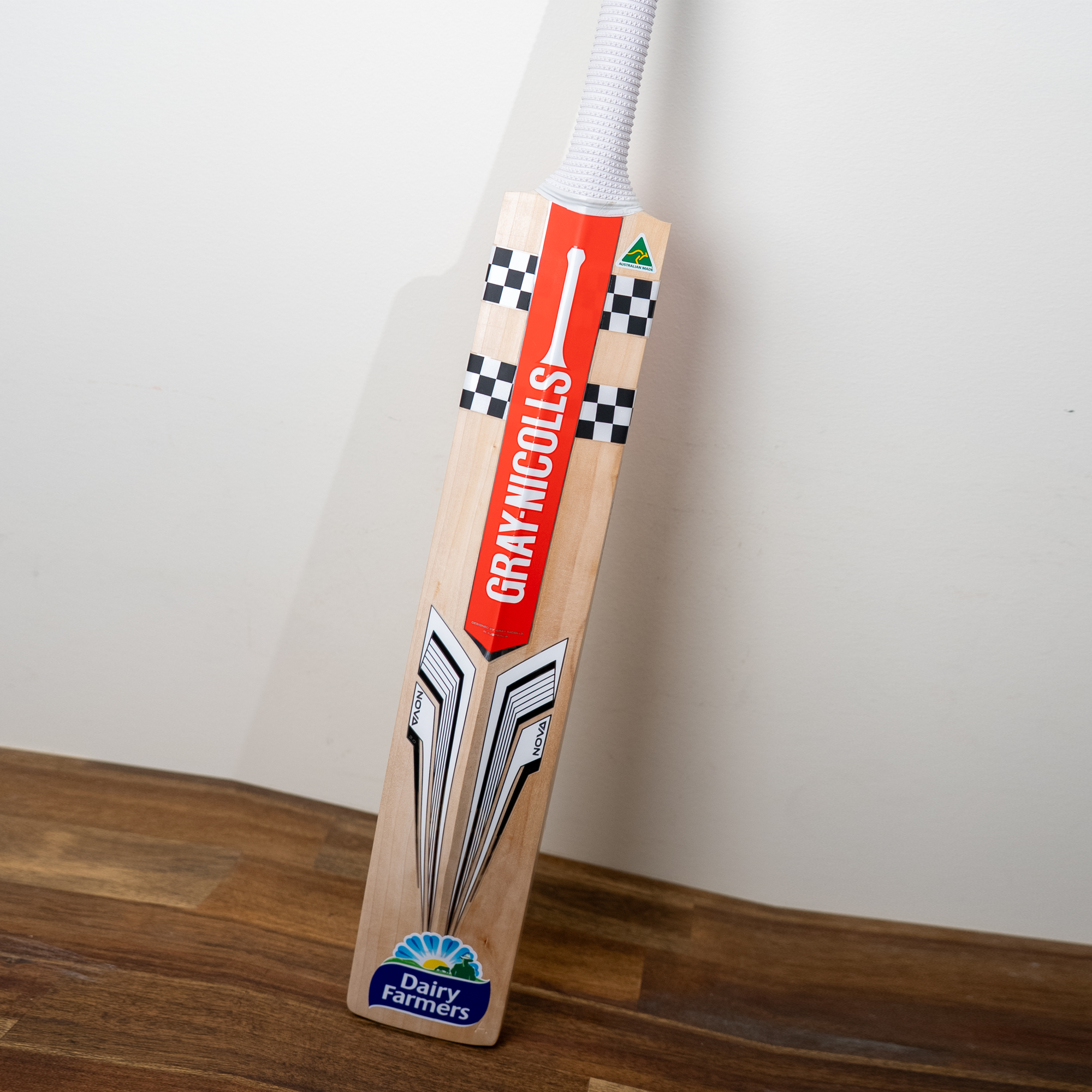 GRAY-NICOLLS GN Travis Head Nova TH123 Grade 1 English Willow Cricket Bat - Short Handle