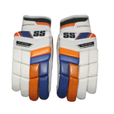 SS Platino Batting Gloves White/Blue/Orange '25 [Sizes Junior - Adult]
