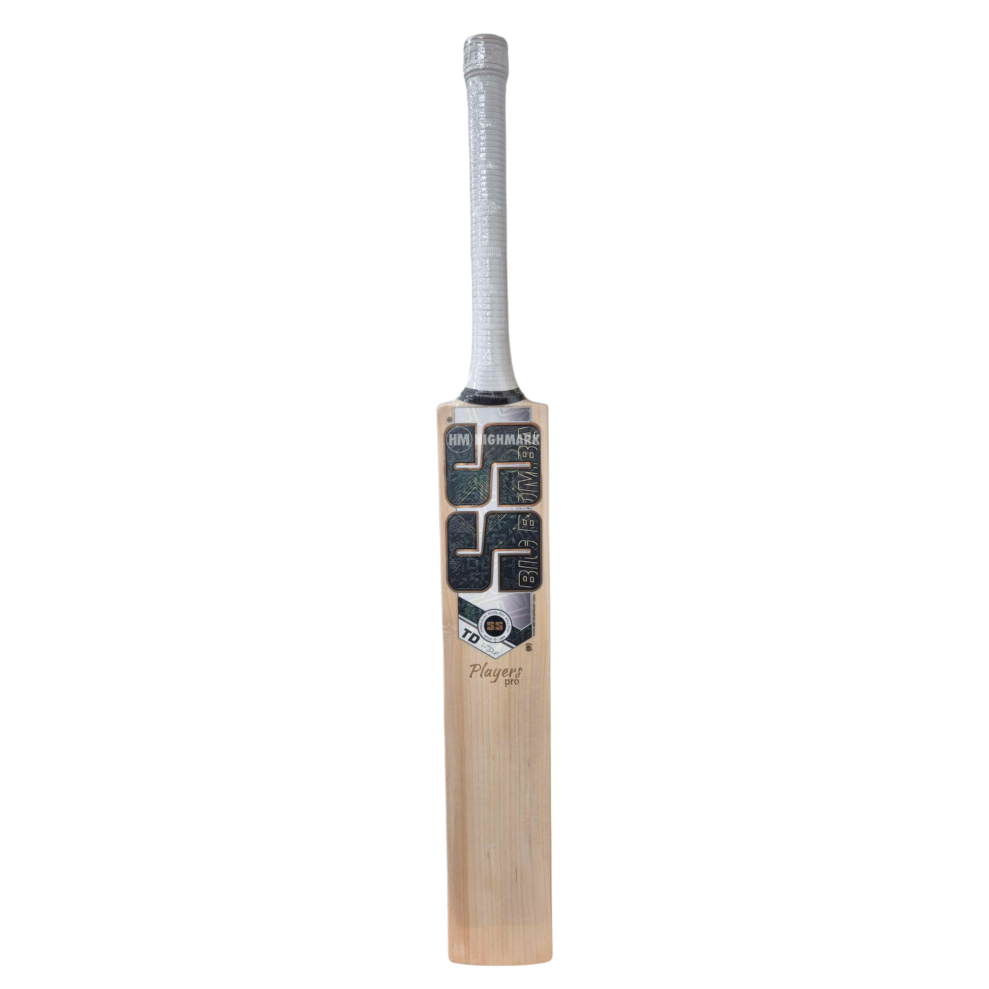 SS Tim David Players Pro Grade 2+ English Willow Cricket Bat - Adult