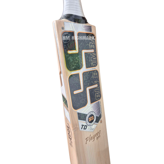SS Tim David Players Pro Grade 2+ English Willow Cricket Bat - Adult