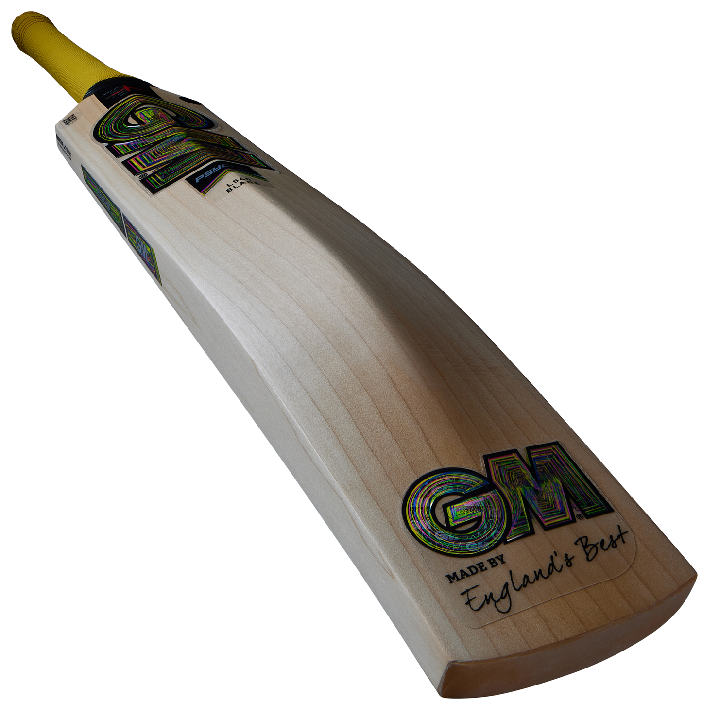 GUNN & MOORE GM Psyche 808 Delta L540 Grade 2 English Willow Cricket Bat - Senior Short Blade