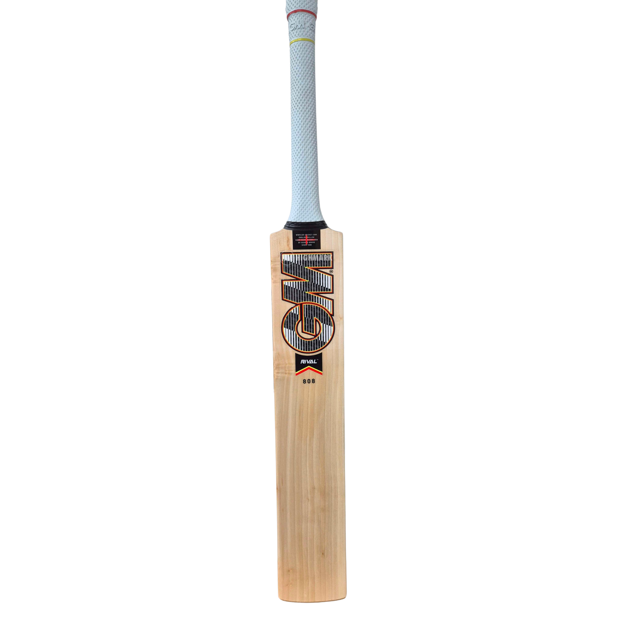 GUNN & MOORE GM Rival 808 L555 Grade 2 English Willow Cricket Bat '26/27 - Adult