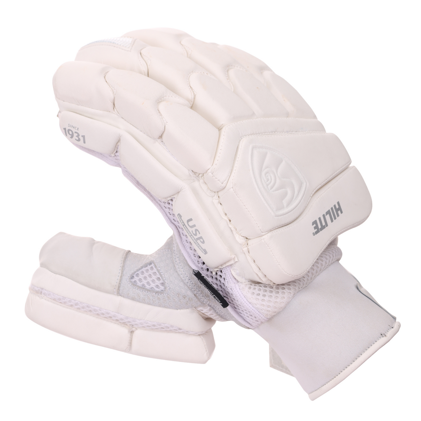 SG Hilite Batting Gloves White '24/25 - Adult