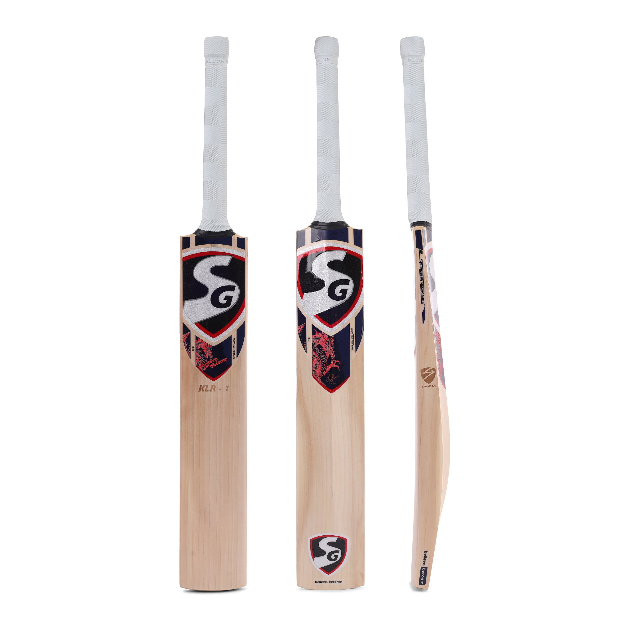 SG KLR 1 Player Grade English Willow Cricket Bat '24/25 - Short Handle