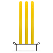 SKLZ Cricket Stumps Flexi-Set - 3 Stumps with Ground Spike