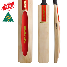 GRAY-NICOLLS GN Scoop 50th Anniversary 5 Star Grade 1 English Willow Cricket Bat '24 - Short Handle