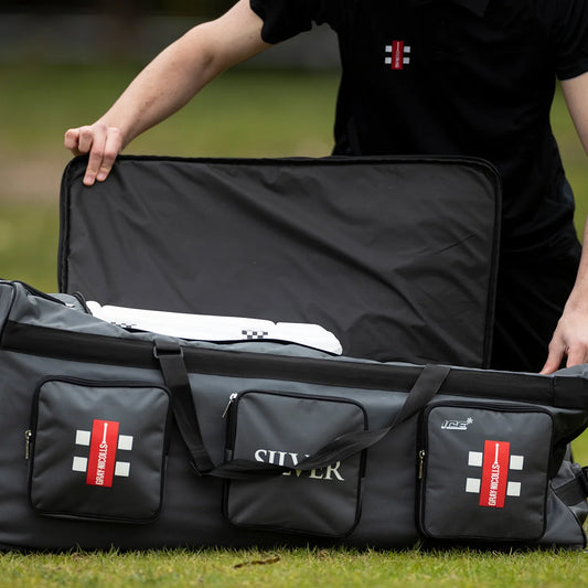 GRAY-NICOLLS GN Silver Wheel Bag - 100 x 40 x 40cms