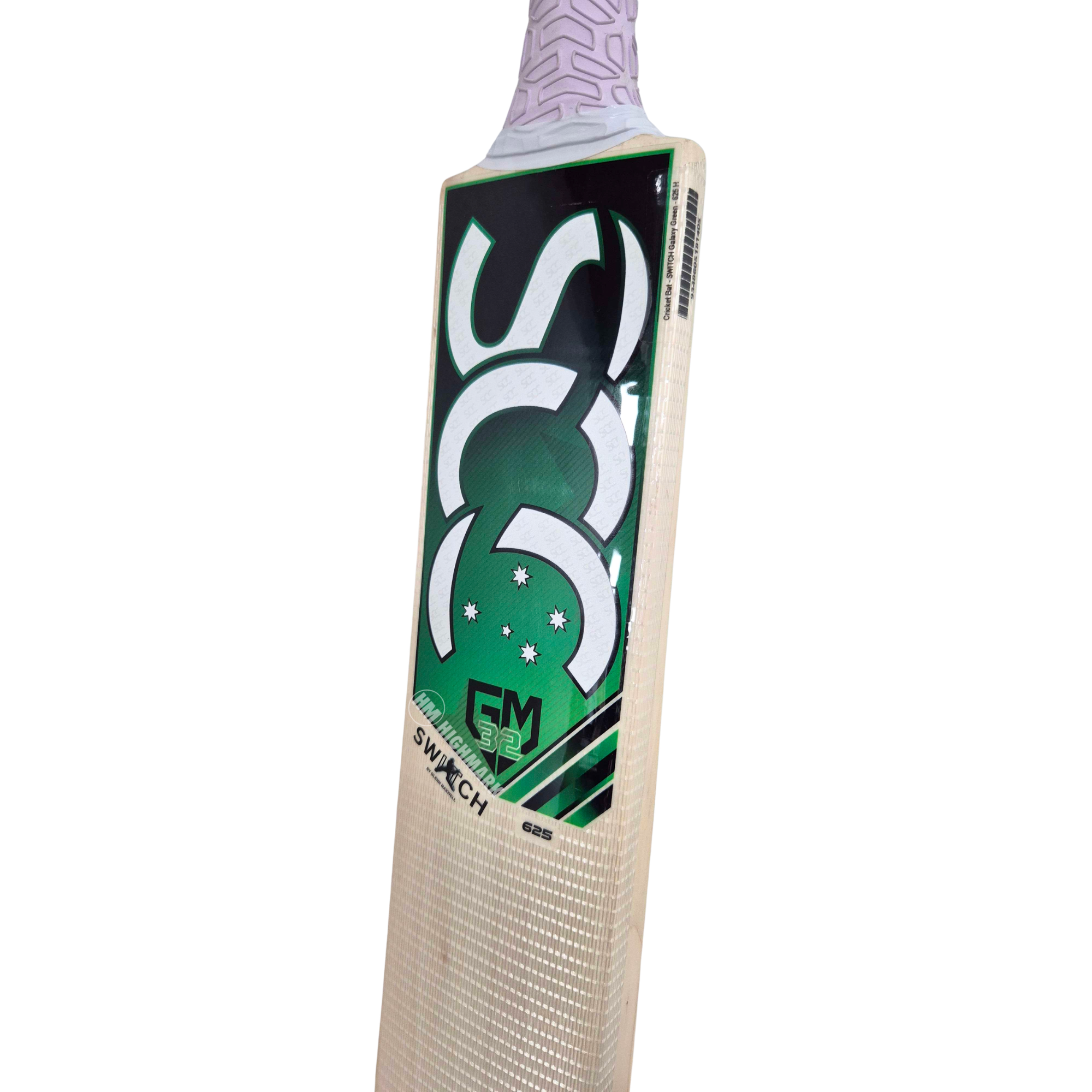 SCC Switch 625 Galaxy Green English Willow Cricket Bat '26/27 - Junior