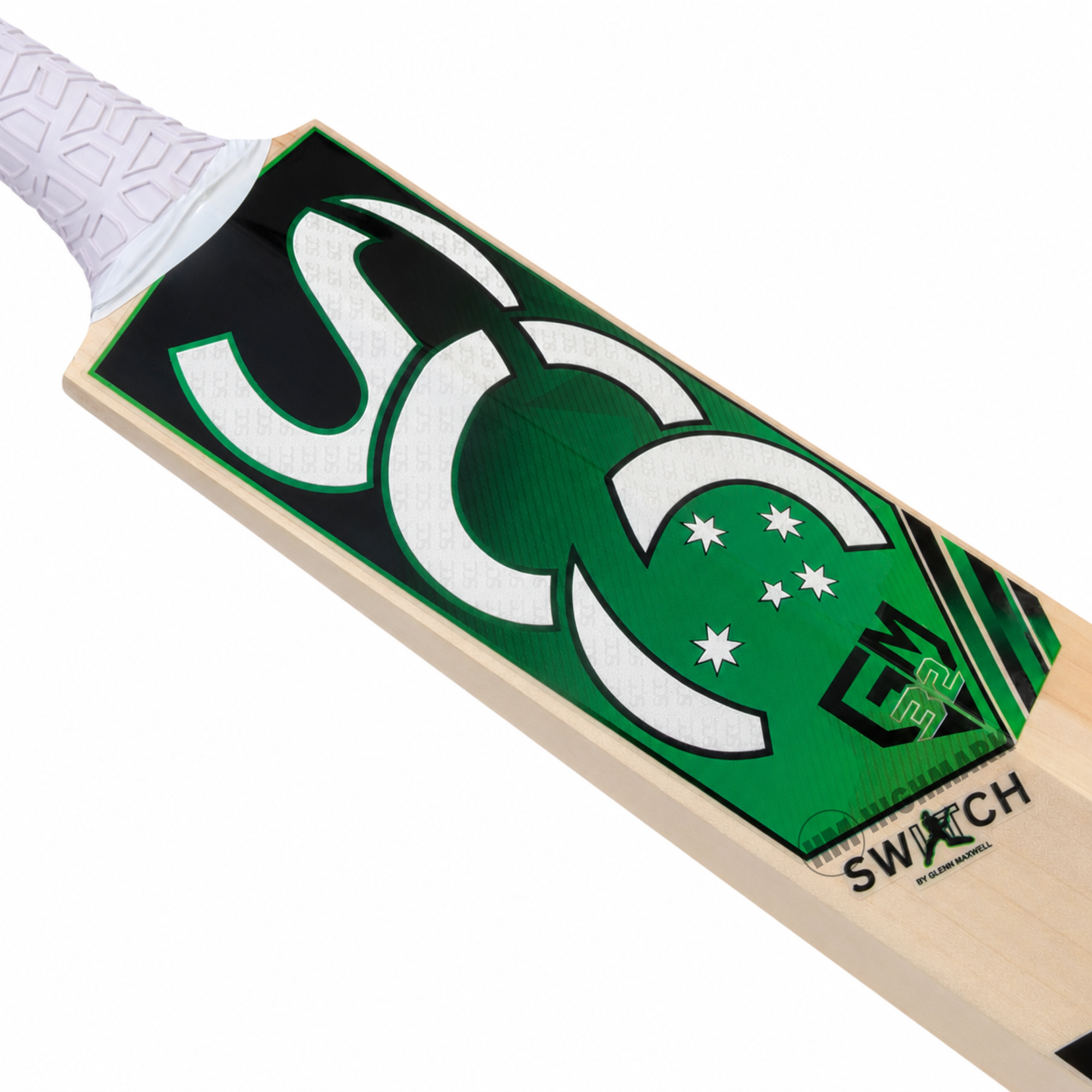SCC Switch 675 Galaxy Green English Willow Cricket Bat '26/27 - Junior