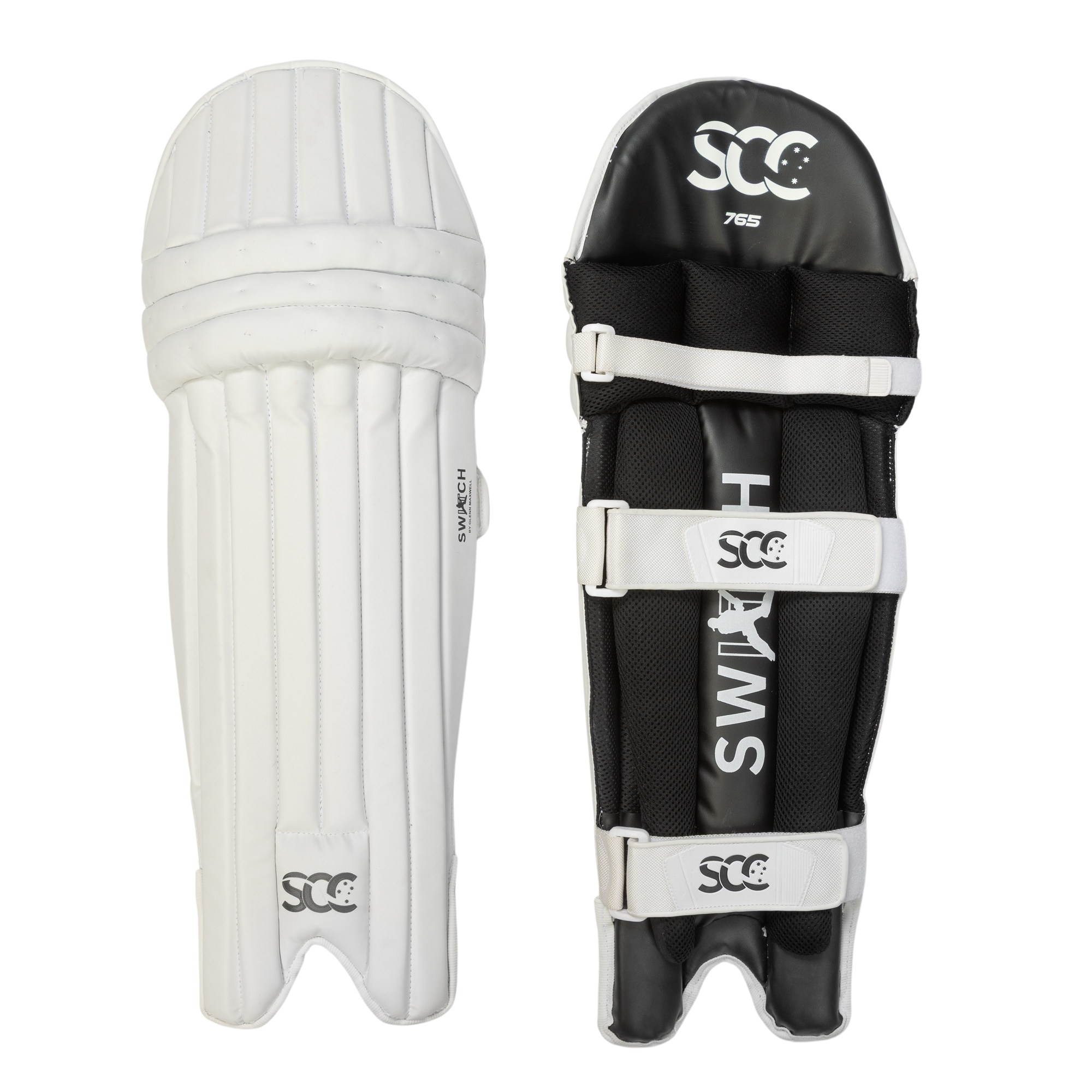 SCC Switch 765 Ambidextrous Batting Leg Guards '26/27