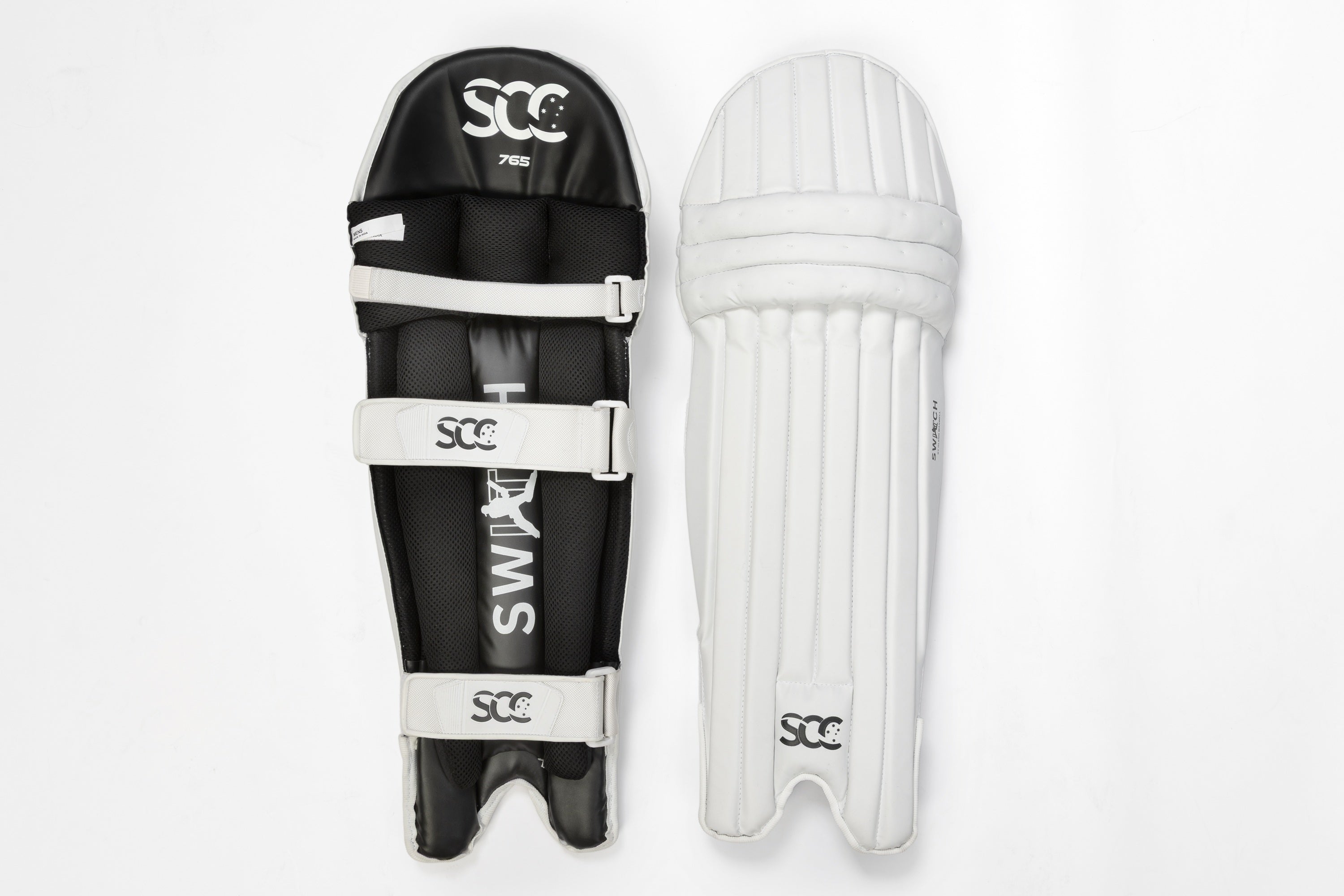 SCC Switch 765 Ambidextrous Batting Leg Guards '26/27
