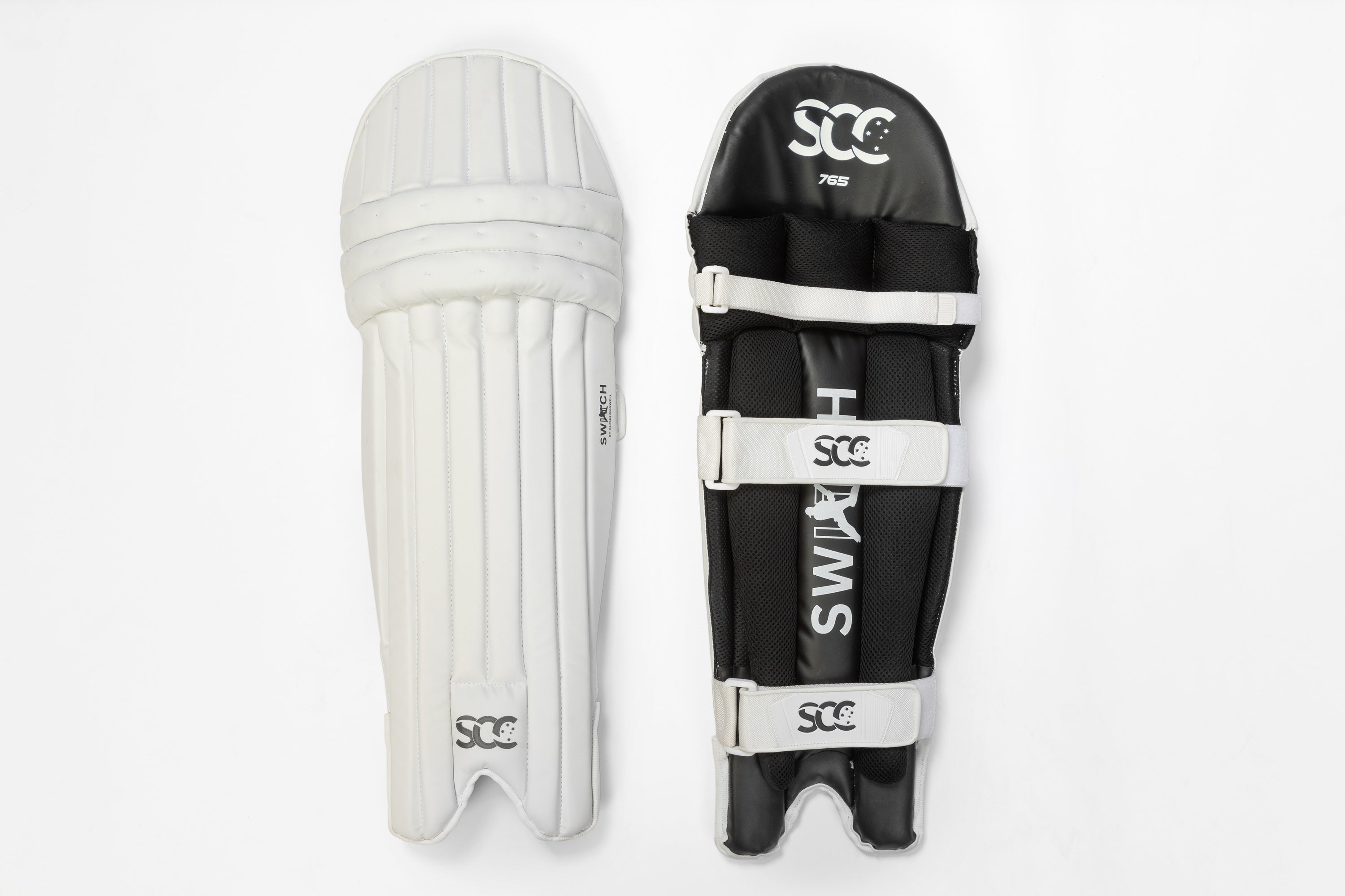 SCC Switch 765 Ambidextrous Batting Leg Guards '26/27